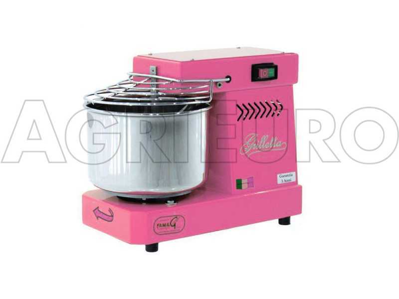 Famag Grilletta IM 5/230 1 Speed Pink - Spiral Mixer 5 Kg