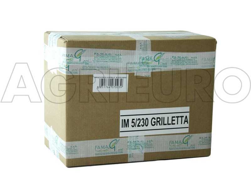 FAMAG Grilletta IM 5 Color 5 kg Electric Spiral Mixer - Grey model