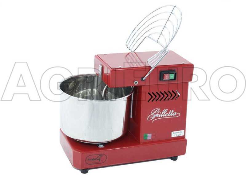 Famag Grilletta IM 5/230 1 Speed Colour Red - Spiral Mixer 5 Kg