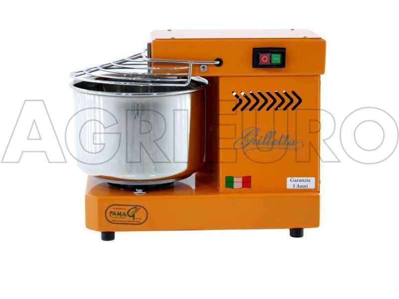 Famag Grilletta IM 5/230 1 Speed Colour Orange - Spiral Mixer 5 Kg