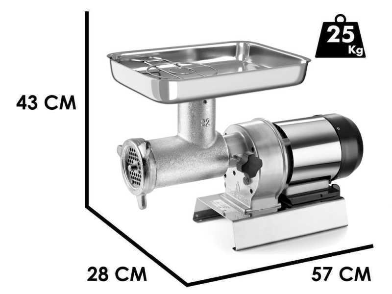 Tre Spade TC-32 Elegant - Electric Meat Mincer - 1100W - N.32