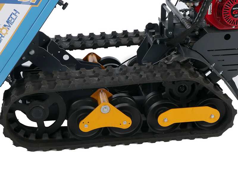 EuroMech EM500H-Agri - Tracked Wheelbarrow with Extendable Body 500Kg