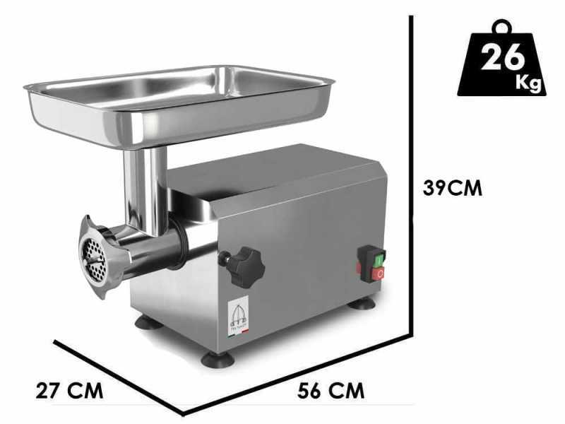 Tre Spade TC-12 PRO INOX DELUXE - Electric Meat Mincer - 750W - N.12