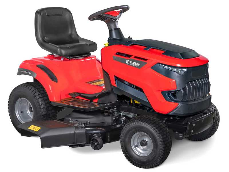 Blue on sale lawn tractor