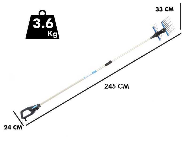 Campagnola Alice STAR 58 PLUS - 185-270 cm Aluminium Pole - Electric Olive Harvester