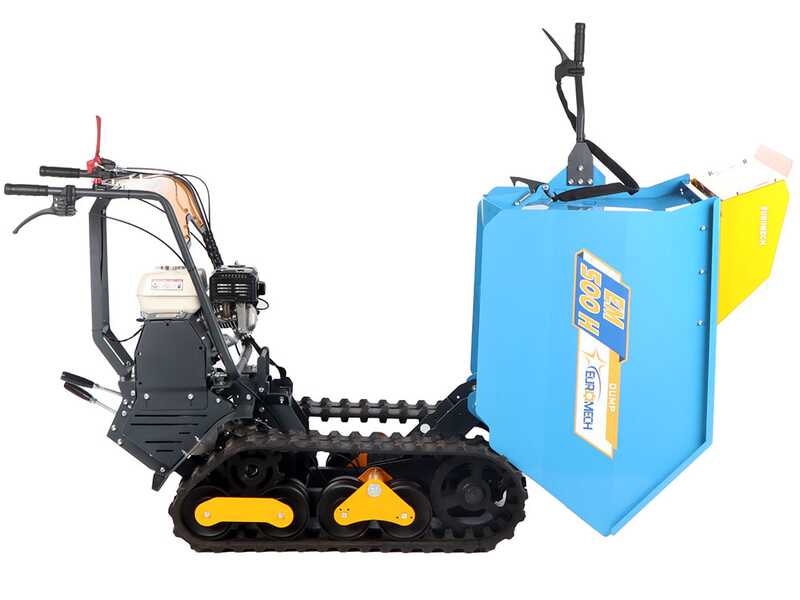 EuroMech EM500H-Dumper - Tracked Wheelbarrow Dumper Body 500Kg