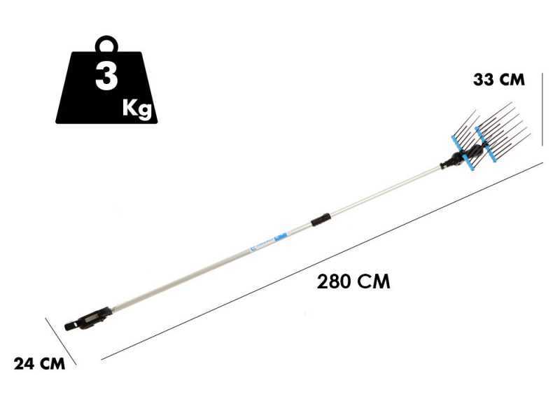 Campagnola Alice STAR ECO - 150-220 cm Aluminium Pole - Electric Olive Harvester