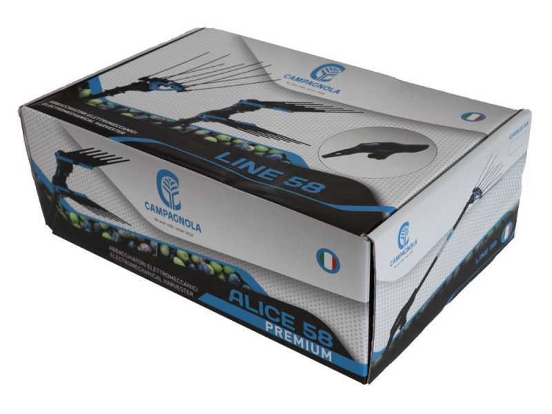 Campagnola Icarus V1 58 - 150-220 cm Aluminium Pole - Electric Olive Harvester