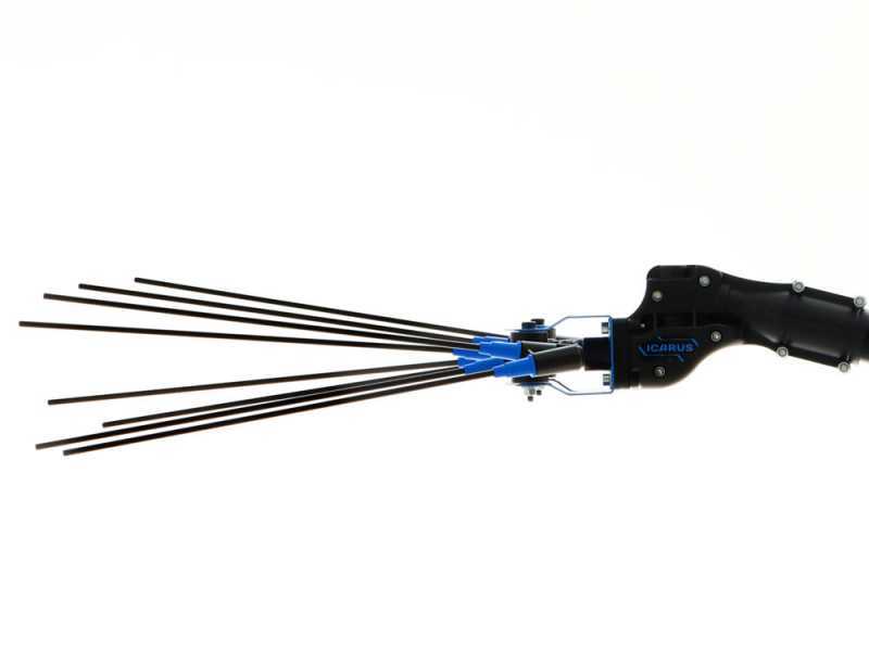 Campagnola Icarus V1 58 - 200 cm Fixed Carbon Pole - Electric Olive Harvester