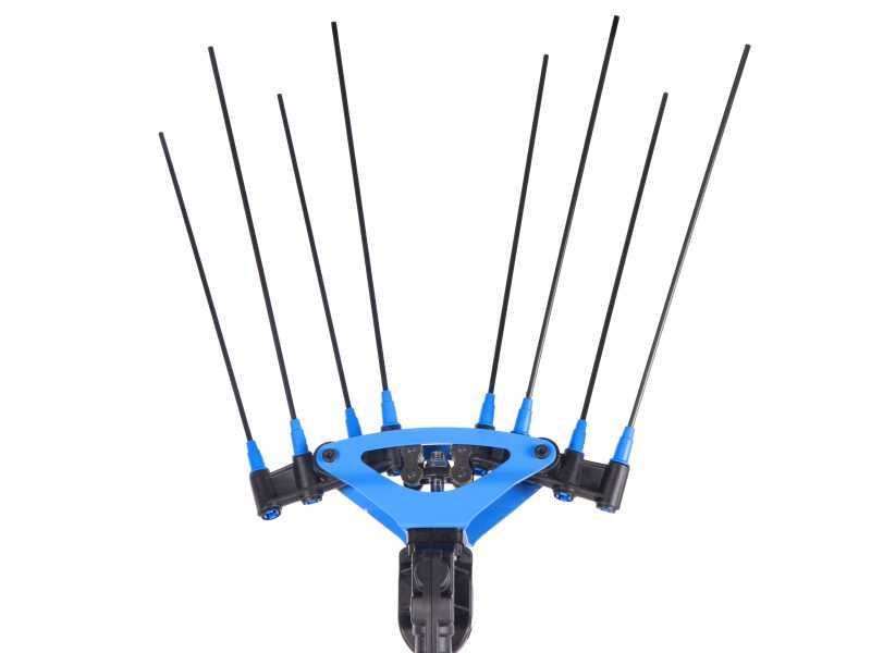 Campagnola Icarus V1 58 - 185-270 cm Carbon Pole - Electric Olive Harvester - Included Backpack Battery