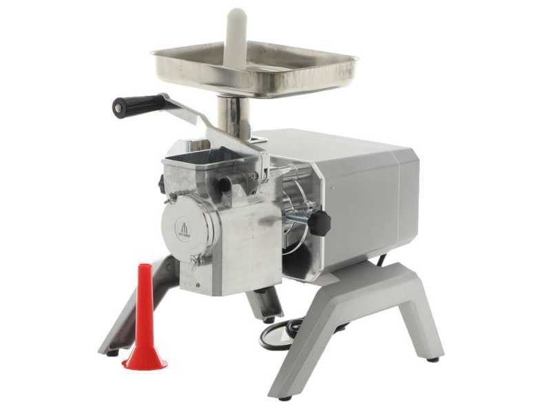Tre Spade Toollio F95001/G - Electric Meat Mincer with Grater + Accessory Kit - 750W - Three-phase