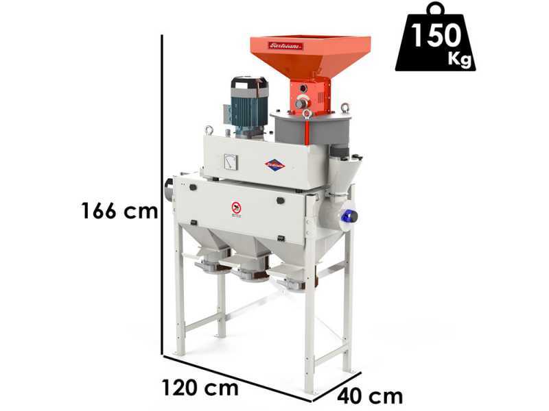 Partisani Combi Junior - Electric Stone Mill - 1800W Three-phase 