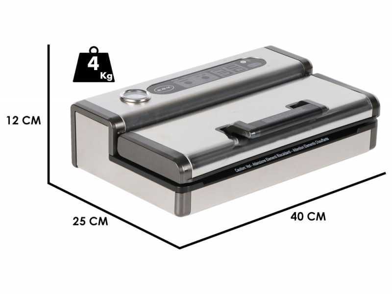 R.G.V. S30 - Vacuum Sealer - Double 31 cm Sealing Bar 