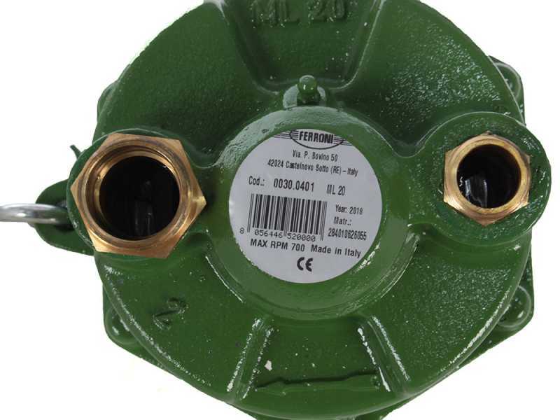 Ferroni ML 20 - Pump for Tractor PTO - 30-19 mm Fittings