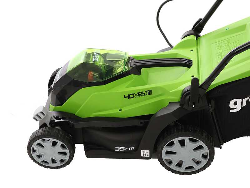 Greenworks G40LM35K2 - Battery-powered Lawn Mower - 40V/2Ah - 35 cm cut