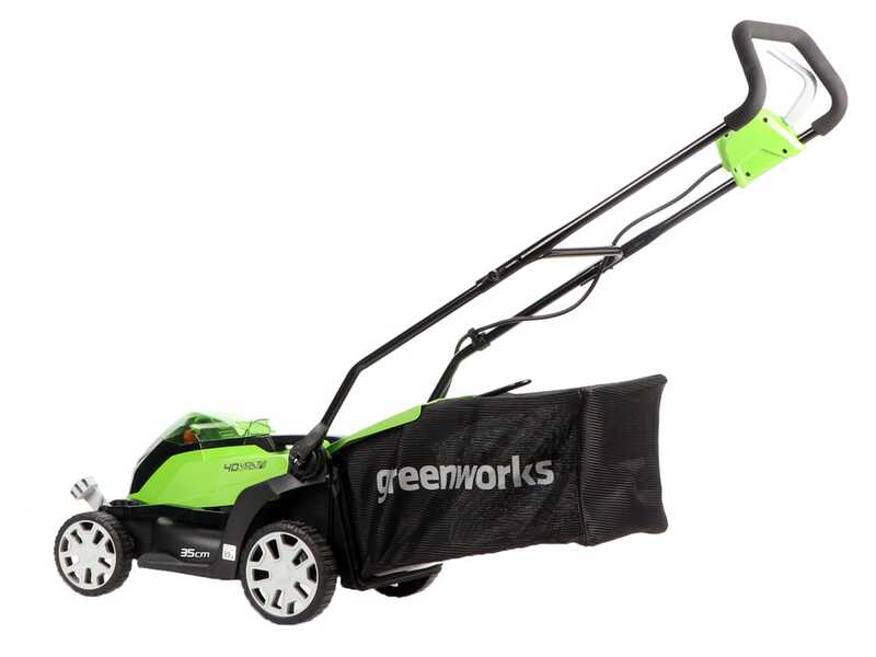 Greenworks G40LM35K2 - Battery-powered Lawn Mower - 40V/2Ah - 35 cm cut