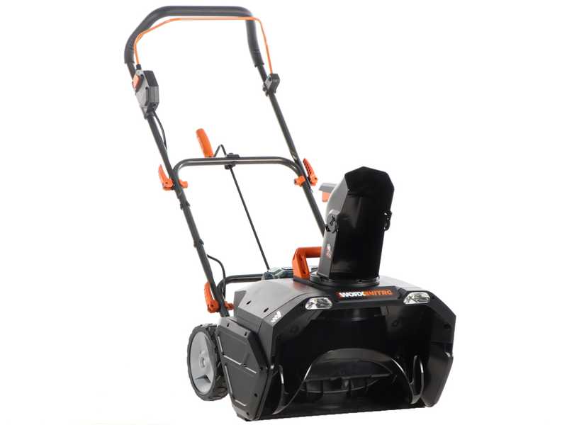 Worx Nitro WG471E Battery powered Snow Blower 40V 2x4Ah