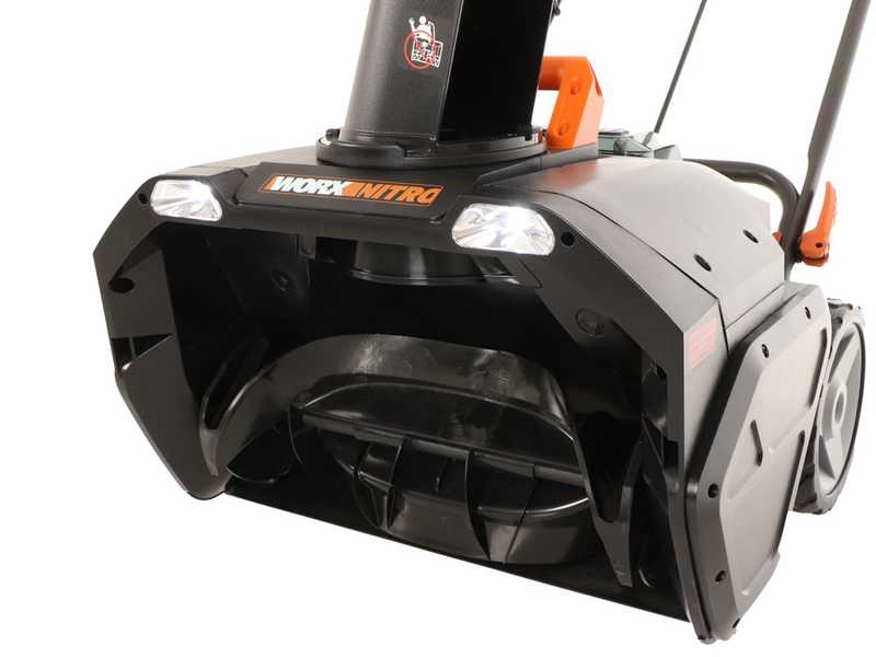 Worx Nitro WG471E - Battery-powered Snowplough - 40V - 2x 4Ah