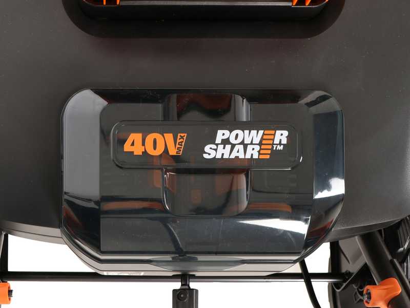 Worx Nitro WG471E - Battery-powered Snowplough - 40V - 2x 4Ah