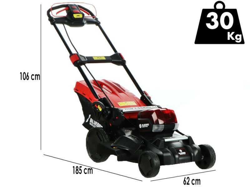 Blue Bird LM 22-46T - Battery-powered  Lawn Mower - 2x 18V/5Ah - 46 cm cut