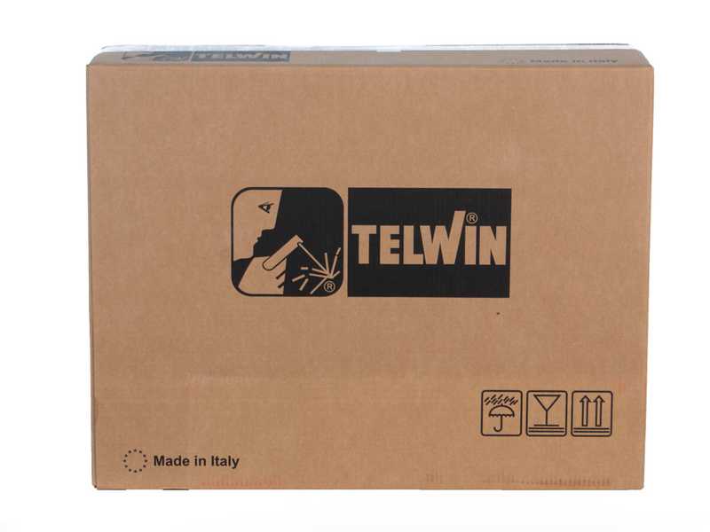 Telwin Technomig 215 Dual Synergic - Multiprocess inverter welding machine - GAS/NO GAS-MIG-MAG, MMA and TIG - 