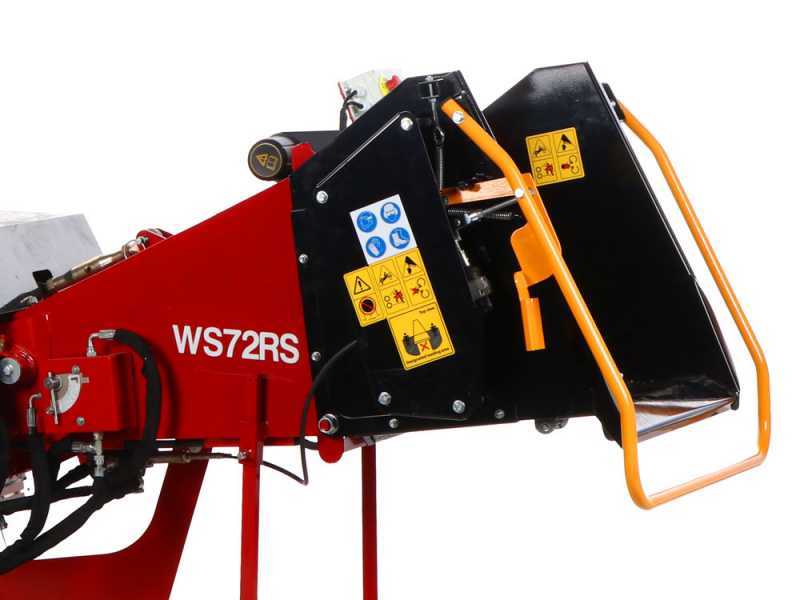 GeoTech-Pro WS72RS - Tractor Shredder - With Hydraulic Control Feed Rollers
