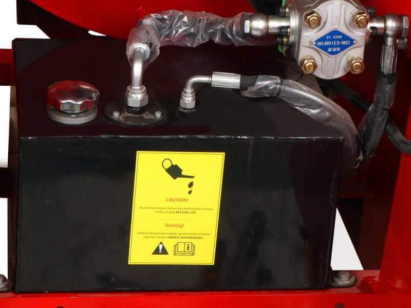 GeoTech-Pro WS52RS - Tractor Shredder - With Hydraulic Control Feed Rollers