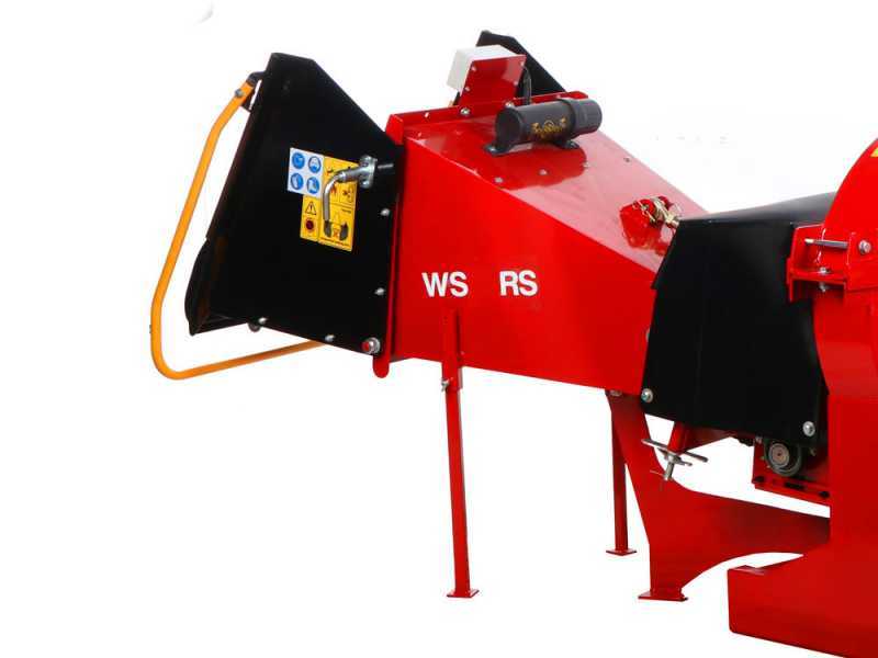 GeoTech-Pro WS52RS - Tractor Shredder - With Hydraulic Control Feed Rollers