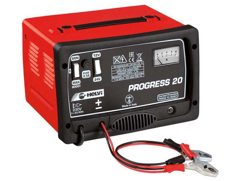 Helvi Progress 20 - Battery Charger - 12/24V - Single-phase