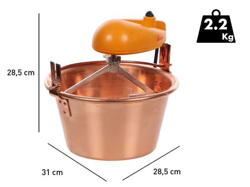 Ardes AR2480 - Copper Electric Pot - 3.5L - 15W