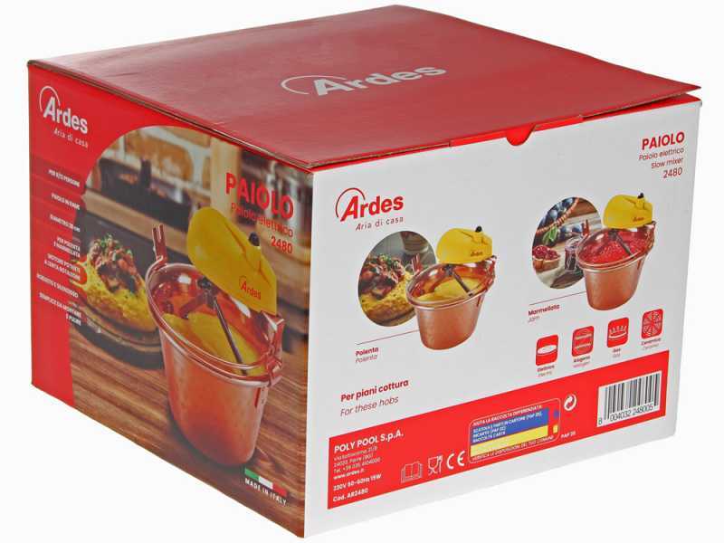 Ardes AR2480 - Copper Electric Pot - 3.5L - 15W