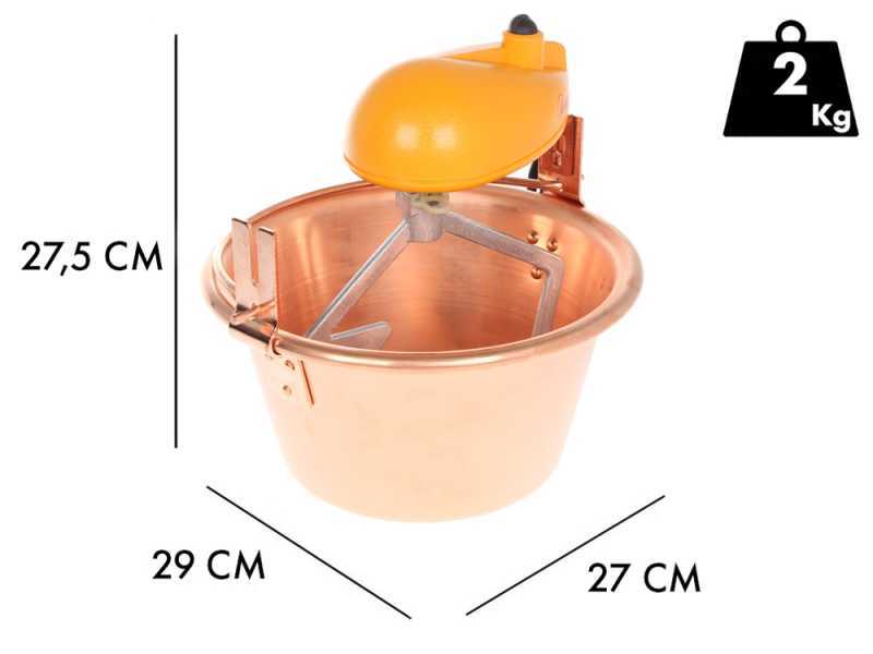 Ardes AR2460 - Copper Electric Pot - 2.5L - 15W