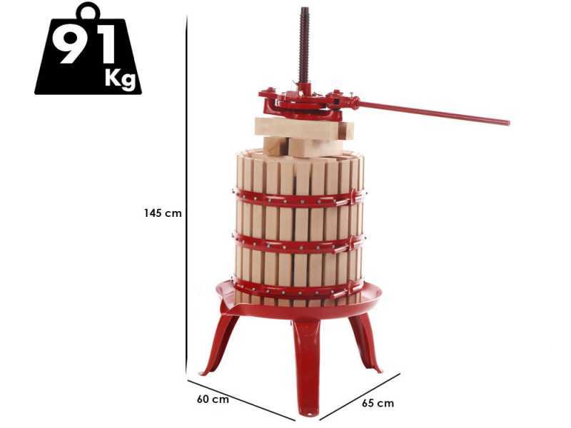 Baesso 45 - Manual Grape Press - 95 Lt