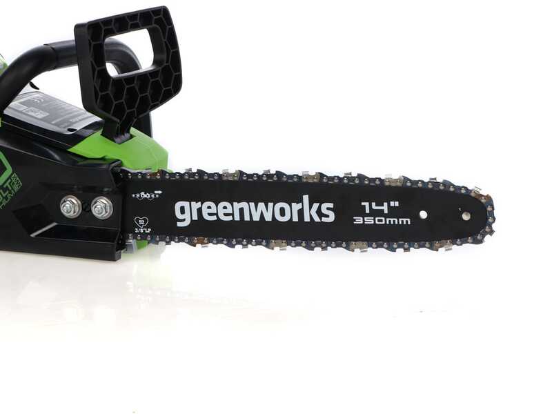 Greenworks GD40CS15K4 - 40V 4Ah Battery-powered Electric Chainsaw- 35 cm Blade