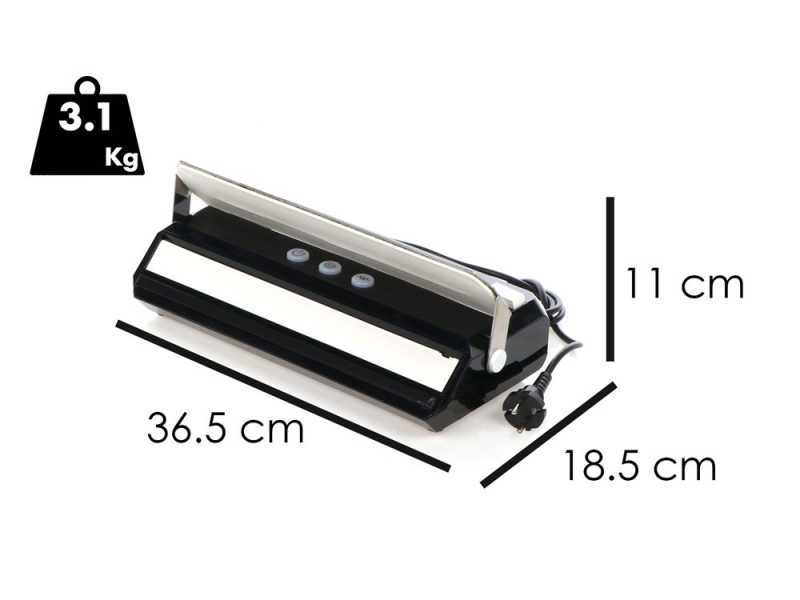Tre Spade Takaje VacuumMachine Black - Vacuum Sealer - 33 cm Sealing Bar