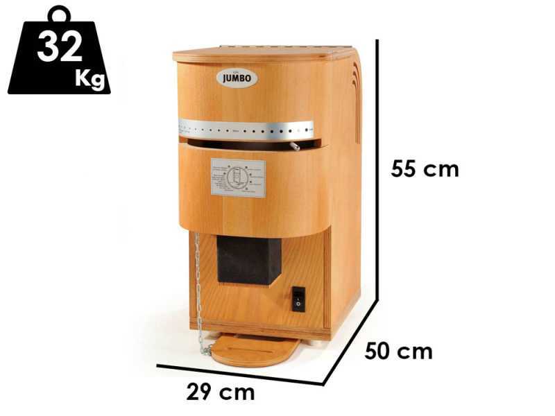 Komo JUMBO - Multiplex Beechwood Manual Stone Flour Mill - 750W