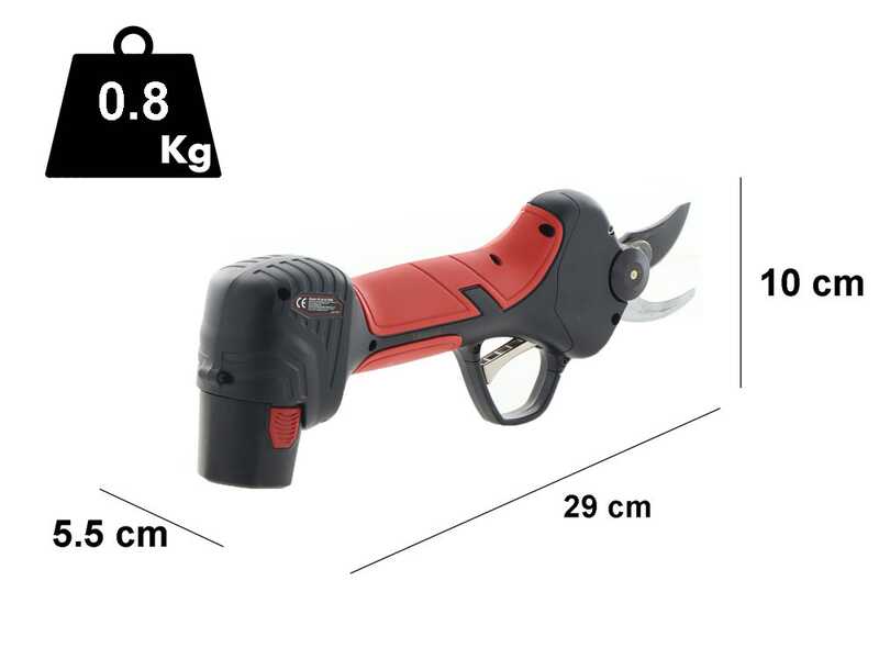 Blue Bird PS 22-23 Twin - Electric Pruning Shears - 2x 8.4V 2Ah - 23mm Cutting diameter