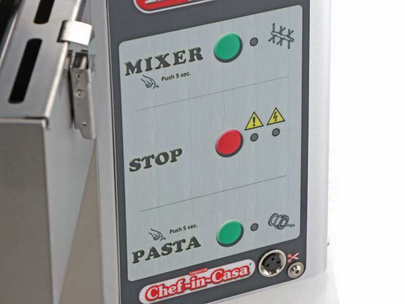 Imperia Chef In Casa - Professional 2-in-1 Pasta Maker - Kneads and Extrudes