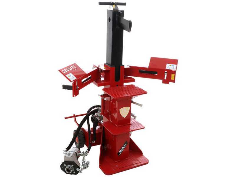 Ceccato BULL SPLET12FDP - Hybrid log splitter - Electric and tractor-driven - Vertical