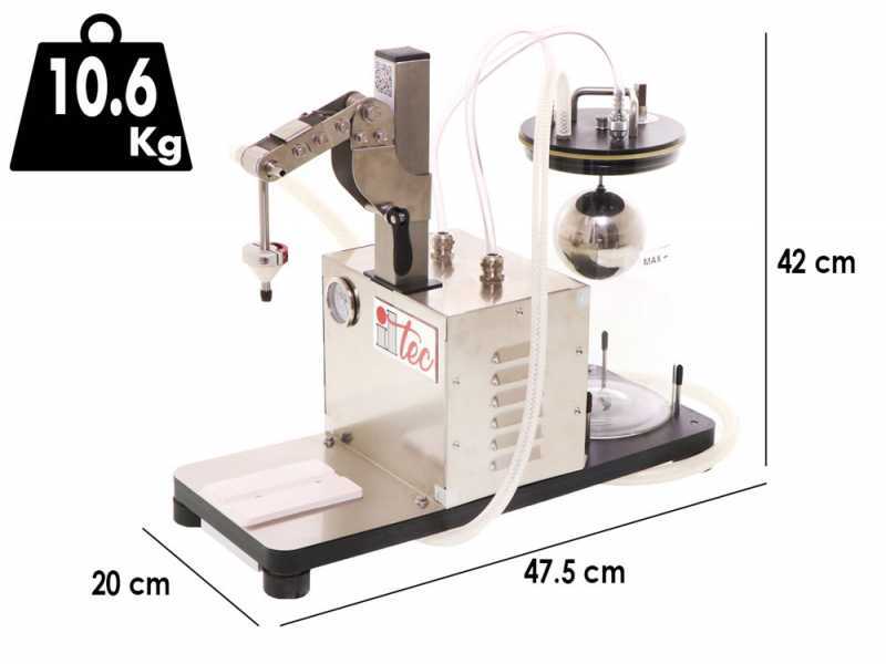 Il-Tec Ultrafiller 1 Mignon - Electric Vacuum Bottling Machine with Removable Spout