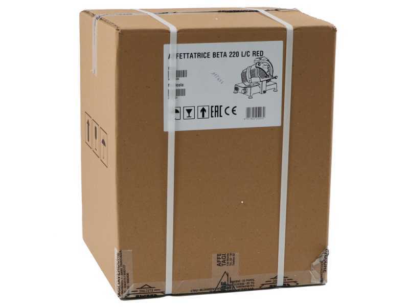 Celme BETA 220 Red - Slicer with steel blade 220 mm