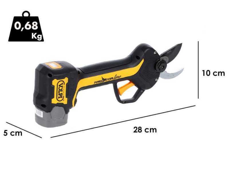Volpi PV295 - Electric pruning shear - WITHOUT BATTERY AND BATTERY CHARGER
