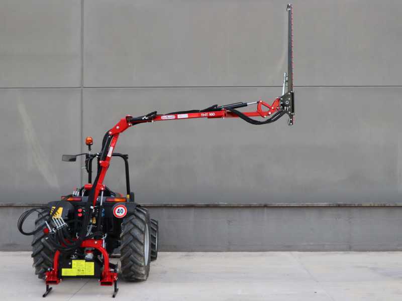 GeoTech-Pro THT 160 - Hedge trimmer arm for tractor with hydraulic pivoting