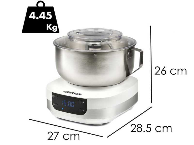G3 FERRARI Gourmet Pasta Maker - Planetary dough mixer - Power 1500 W
