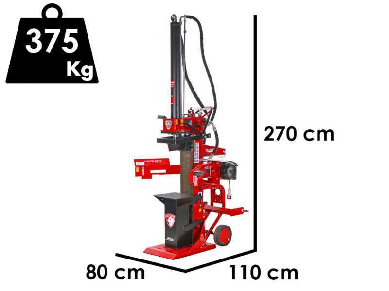 Ceccato olindo SPLE20 - Electric log splitter - Vertical - 400V