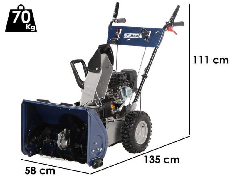 BullMach BM-SS 80 WL - Petrol Snowplough - Multifunctional - Loncin H200