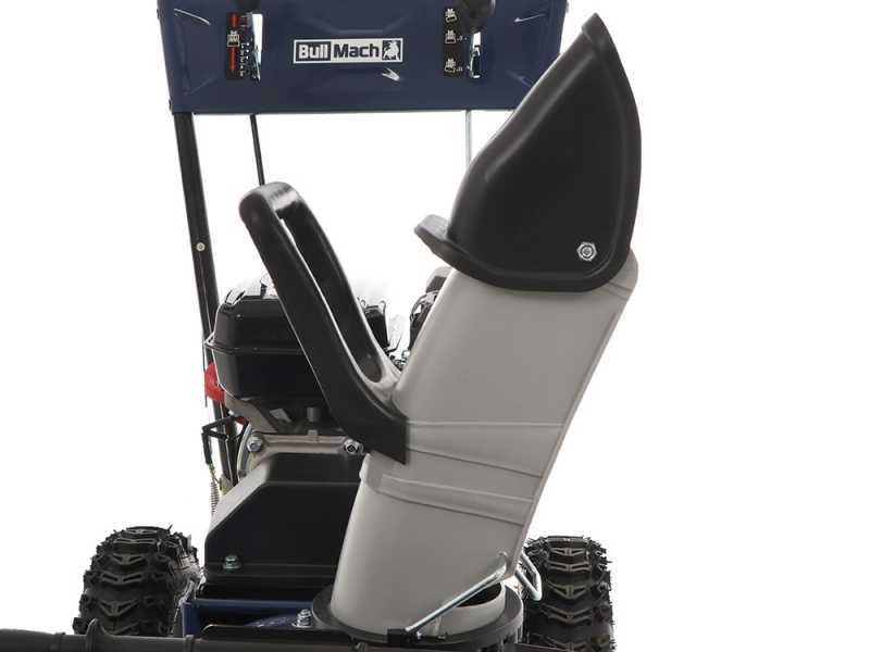 BullMach BM-SS 80 WEL - Petrol Snowplough with Electric Start - Multifunction - Loncin H200