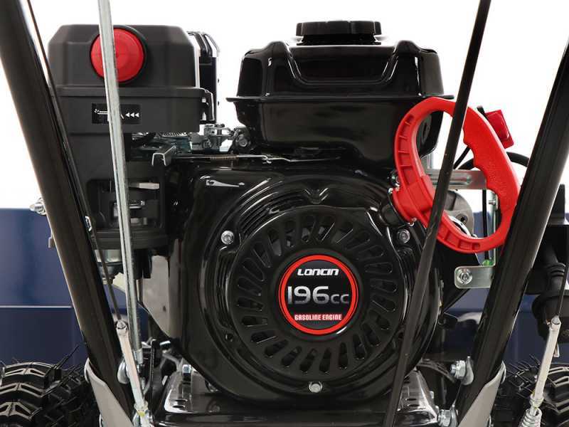 BullMach BM-SS 80 WEL - Petrol Snowplough with Electric Start - Multifunction - Loncin H200