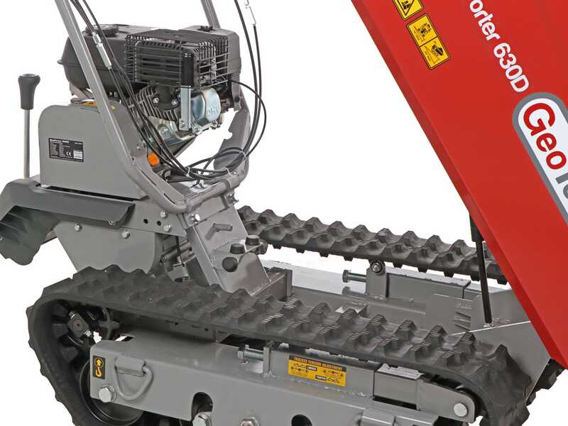 GeoTech Pro GeoPorter 630D - Tracked wheelbarrow - Dumper 600Kg