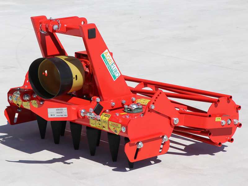 Heavy-duty RO 104 Power Harrow - 104 cm working width - 12 blades - light size - Counterclockwise PTO (left-hand rotation)